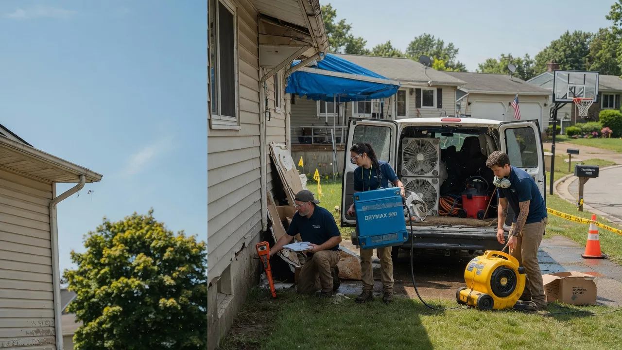 Ceiling Leak Cleanup in Tama, IA near me